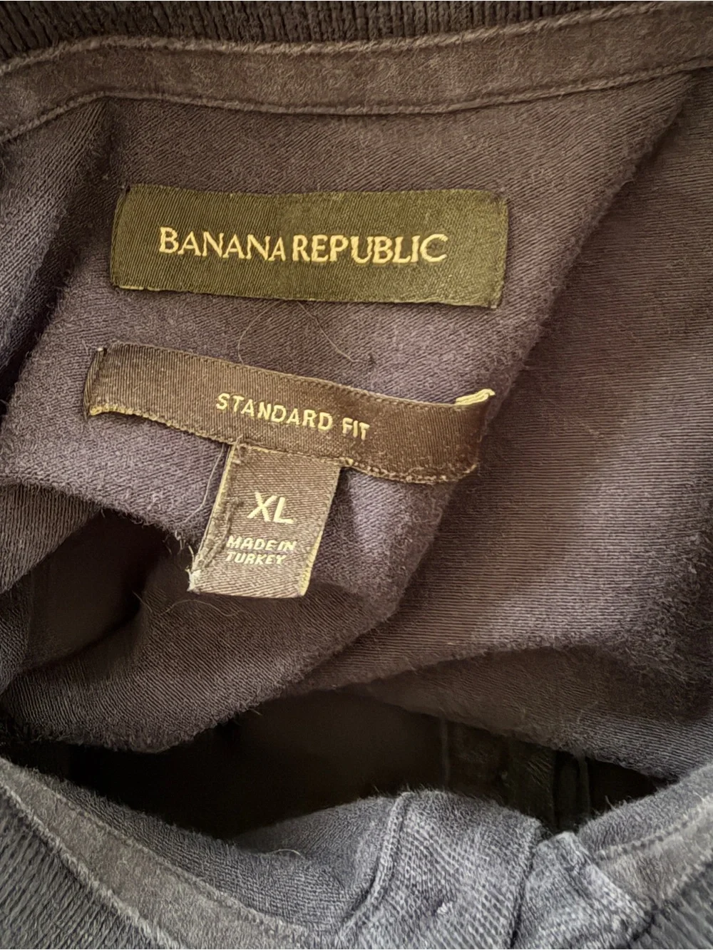Banana Republic Men's Navy Polo Shirt
